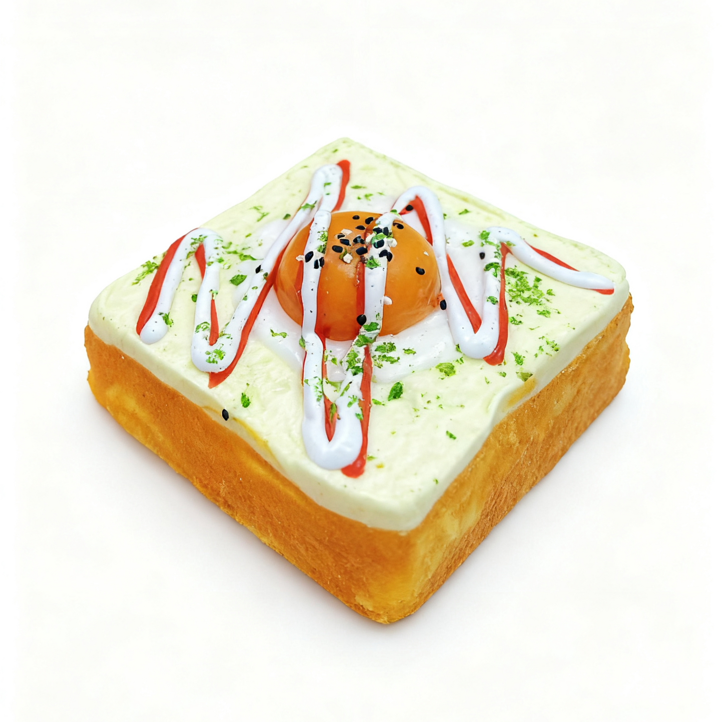 Poached Egg And Tomato Toast Taba Squishy Toy 320g