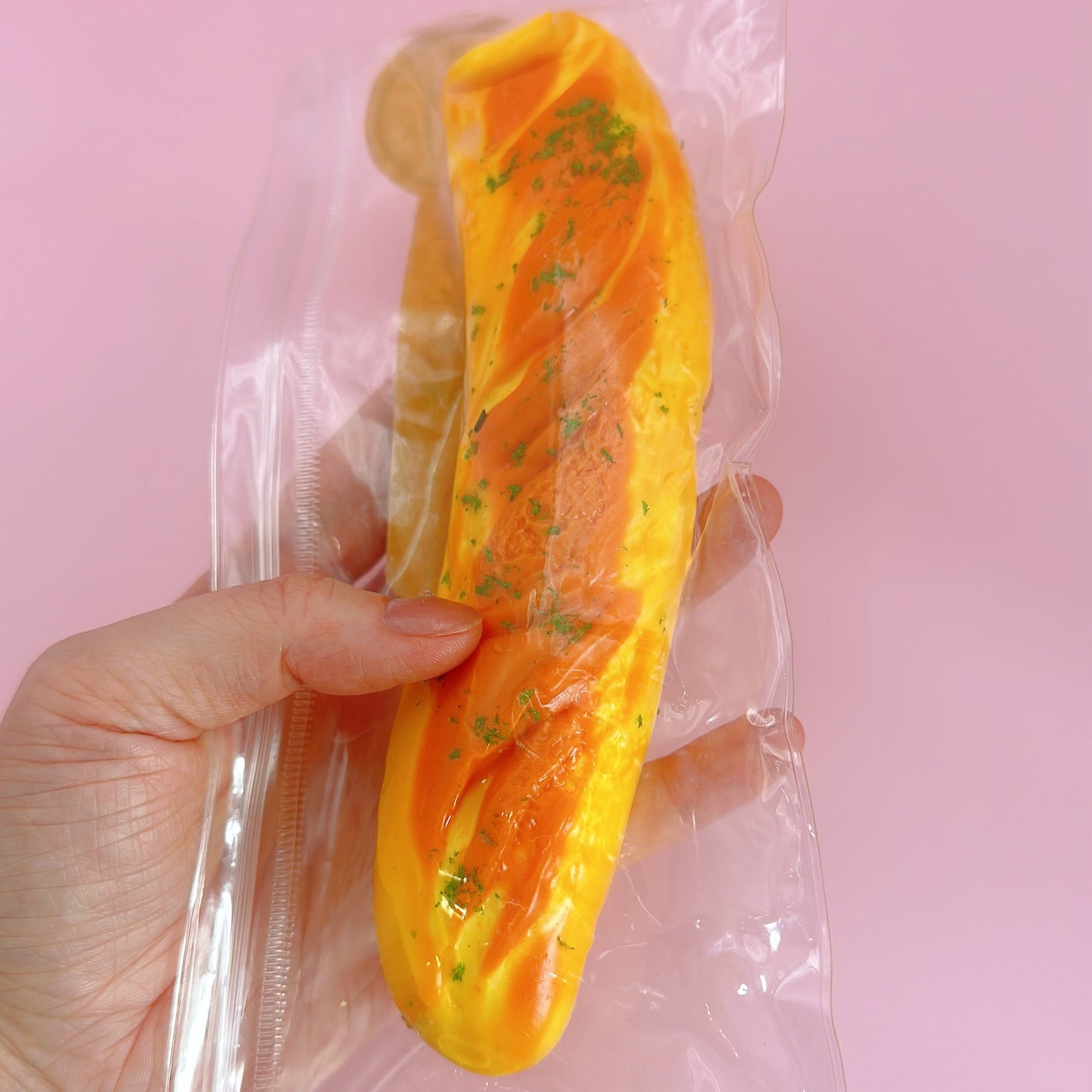 Cheese And Milk Baguette Taba Squishy Toy 160g