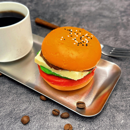 Six Layer Burger Taba Squishy Toy 200g