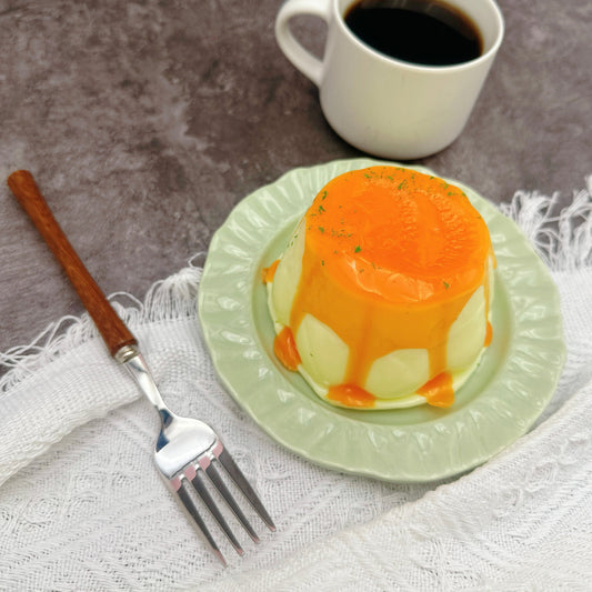 Orange Sauce Pudding Taba Squishy Toy 270g