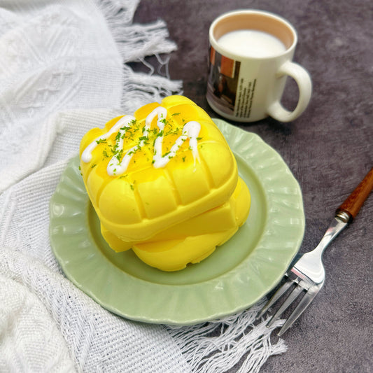 Cheese-Filled Pineapple Bread Taba Squishy Toy 310g