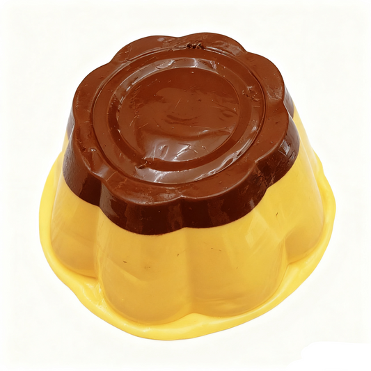 Caramel Pudding Taba Squishy Toy 240g