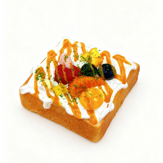 Fruit Platter Toast Taba Squishy Toy 370g